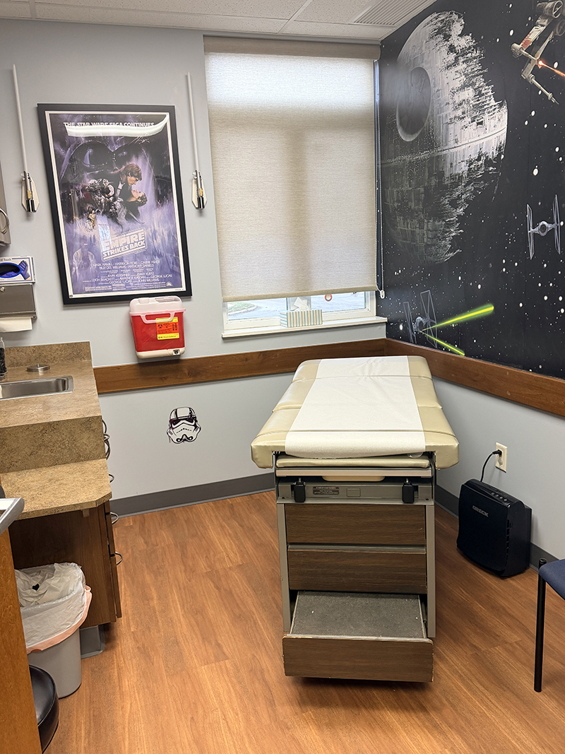 Cuyahoga Falls Location Exam Rooms